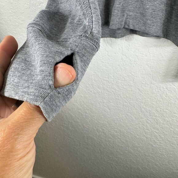 Lululemon Double Up Long Sleeve Reversible Turtleneck Gray - Picture 9 of 10